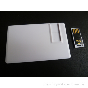 Credit Card USB Flash Drive Colour Printing Welcomed